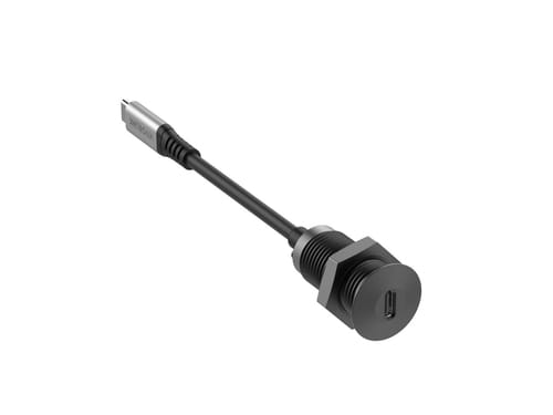 Vivolink Prousbcmf0.3 Usb-c-kabel (0,3 M, Usb 3.2 Gen 2, Buchse B, Schwarz)