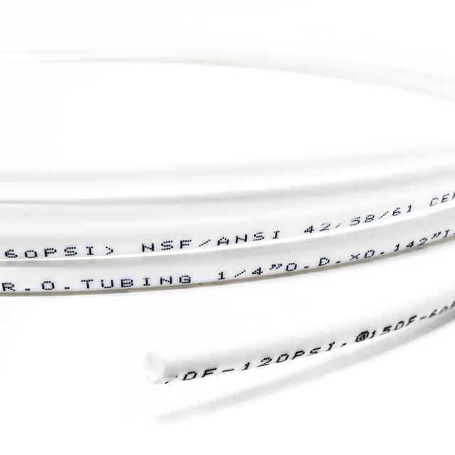 Wiltec - Naturewater Schlauch 1/4 Zoll 6,35 Mm Für Umkehrosmoseanlage Und Wasserfilter – Meterware – Für Umkehrosmose, Trinkwasser, Trinkwasserfilter