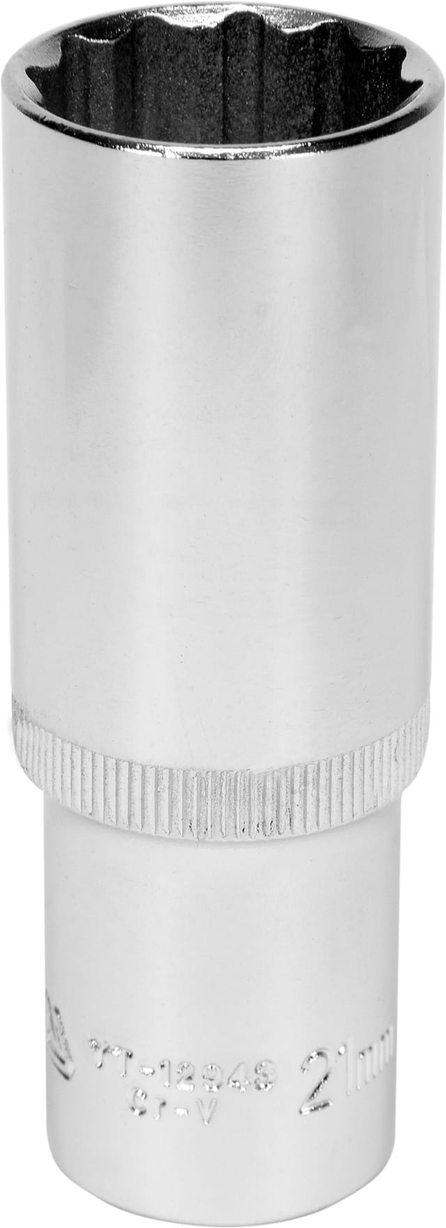 Chiave A Bussola Cv Da 21 Mm 1/2" A 12 Punte, Lunga