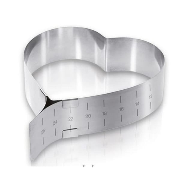 Herzförmige Tortenform 12-26 Cm Verstellbar