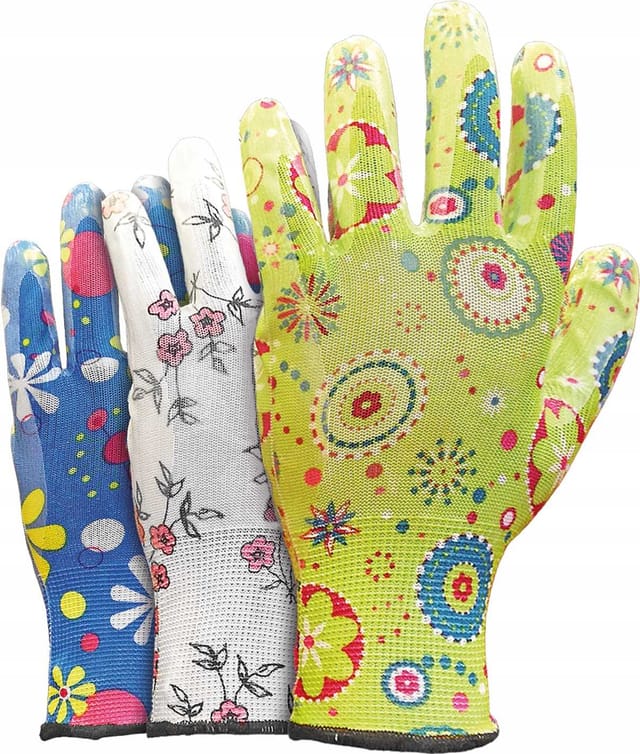 Gartenhandschuhe / Bunt / Größe: 6 - Xs / Rgarden-ni6