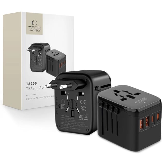 Adapter Tech-protect Ta200 Eu / Uk / Us / Au - Czanry