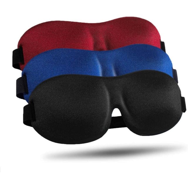 Ultraweiche, Ergonomische 3d-augenmasken, 3er-pack, Komfortabel Für Alle - Ulisem