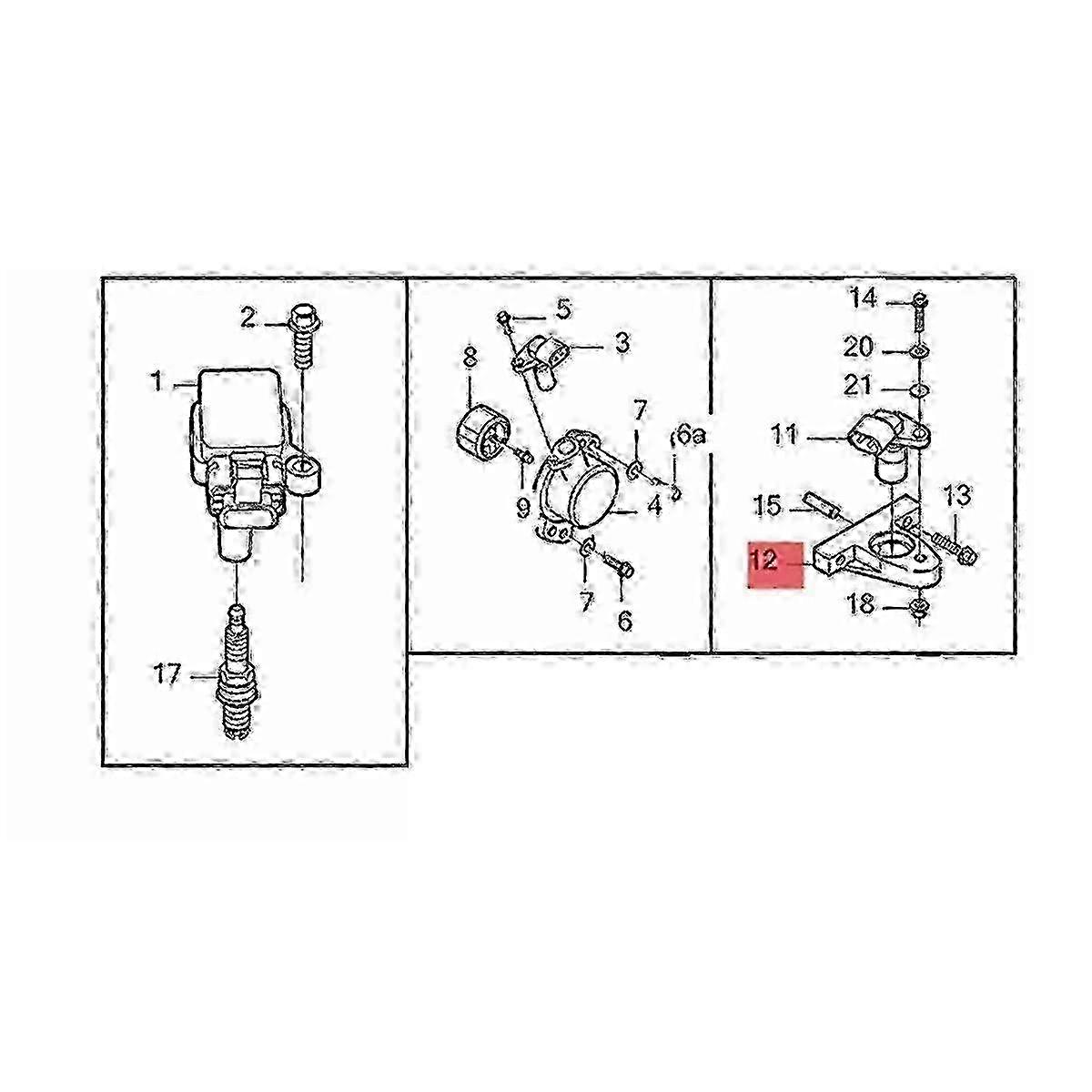 Volvo Xc60 S80 S60 Nockenwellenpositionssensor-halterung 30637802 1999-2006 Edition 1028