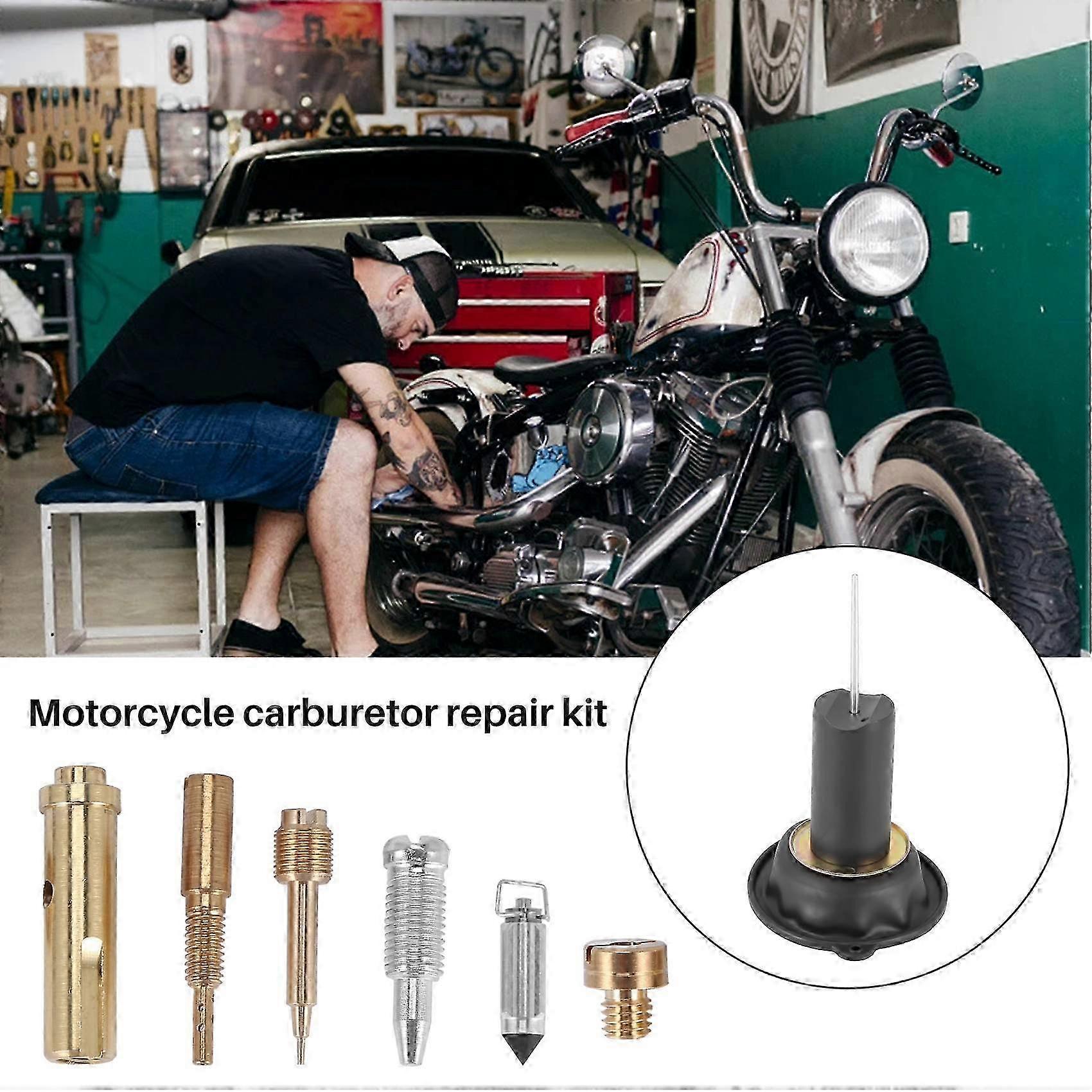 Motorradvergaser-reparatursatz, Kolben-schwimmer-dichtungssatz Für Yamaha Virago 250 Edition 0715