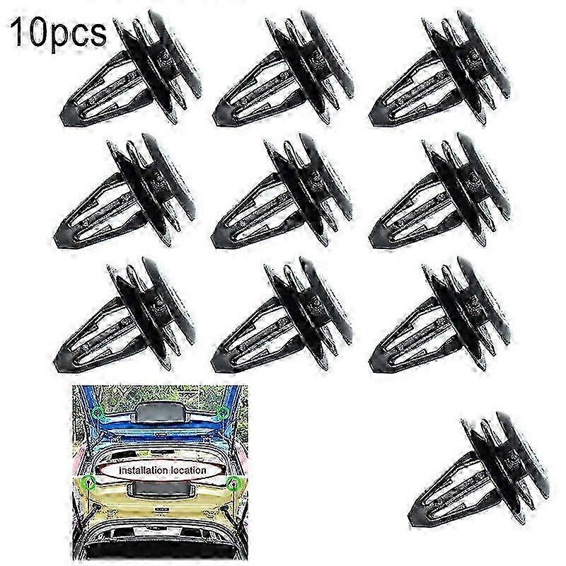 10x Befestigungsclips Für Gepäckraumabdeckung Hinten (mg Zs Mg3) Edition 0618