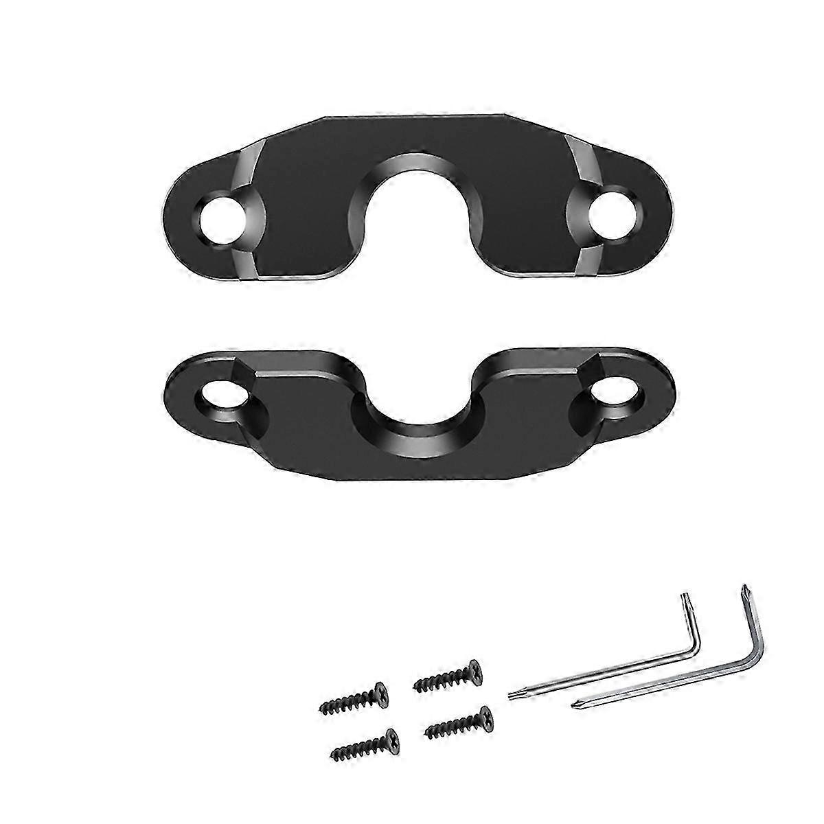 Reparatursatz Für Sonnenblendenclips, Aluminiumlegierung, Schwarz Eloxiert, Ersatz Für Jeep Wrangler Jk 2018 Jl Wra Edition 0703