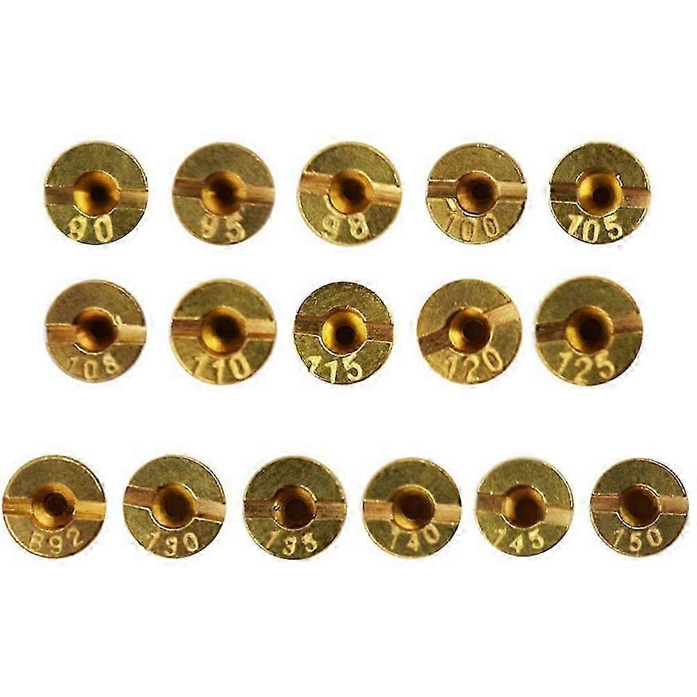 16-teiliges Hauptdüsenset Für Vergaser, Passend Für Pwk Oko Cvk 90 92 95 98 100 105 108 110 115 120 125 130 135 140 14 Edition 0708