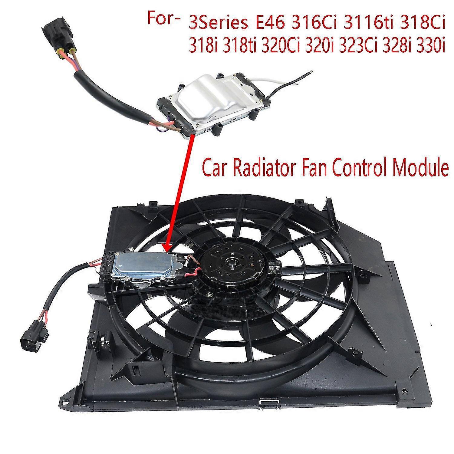 Lüftersteuergerät Für Den Kühler Der 3er-reihe E46 316ci 3116ti 318ci 318i 318ti 320ci 320i 323ci 328i Edition 0617