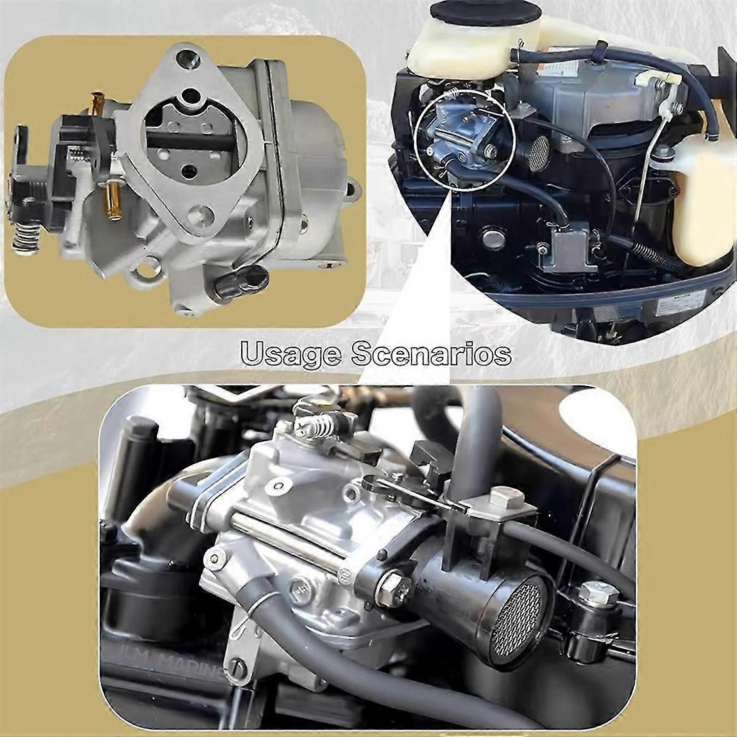 3r1032001 Vergaser Für Außenbordmotoren Für Mercury Mariner 2, 2,5, 3,5, 4, 5, 6 Ps, Tohatsu, Nissan Mfs 85372
