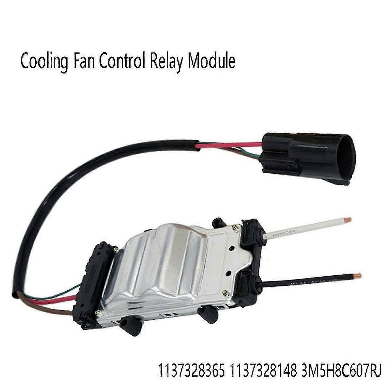 Lüftersteuerungs-relaismodul Für Volvo C30 S40 V50 C70, Mazda 3, Ford Focus Ii, C-max, Teilenummer 1137328365 11