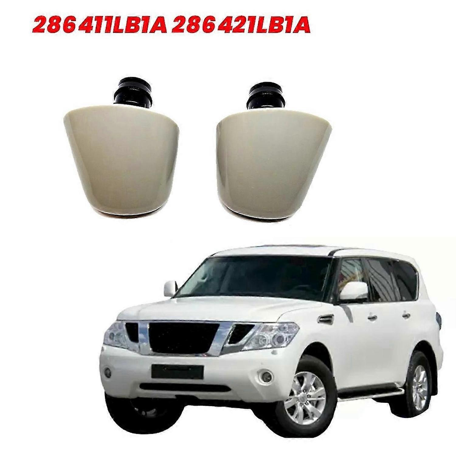 Paar Frontscheinwerfer-waschdüsen 286411lb1a 286421lb1a Für Nissan Patrol Y62 2010-2014