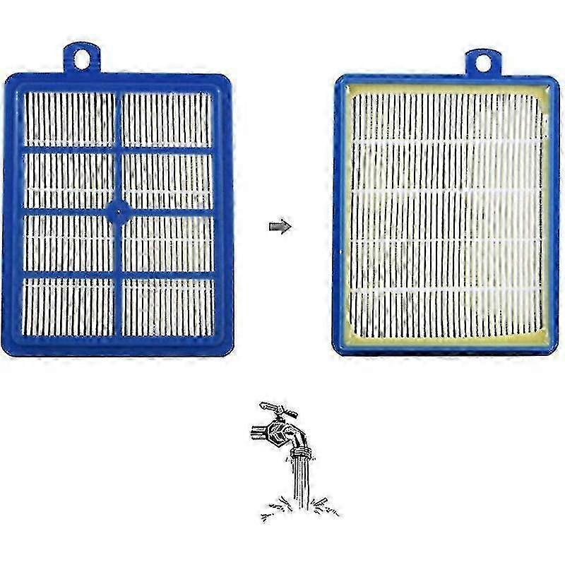 2er-pack Ersatz-hepa-filter Für Electrolux H12 El4100 El6986a El4050 Ze346b Zua3840p Zti7635 Staubsauger Edition 0618