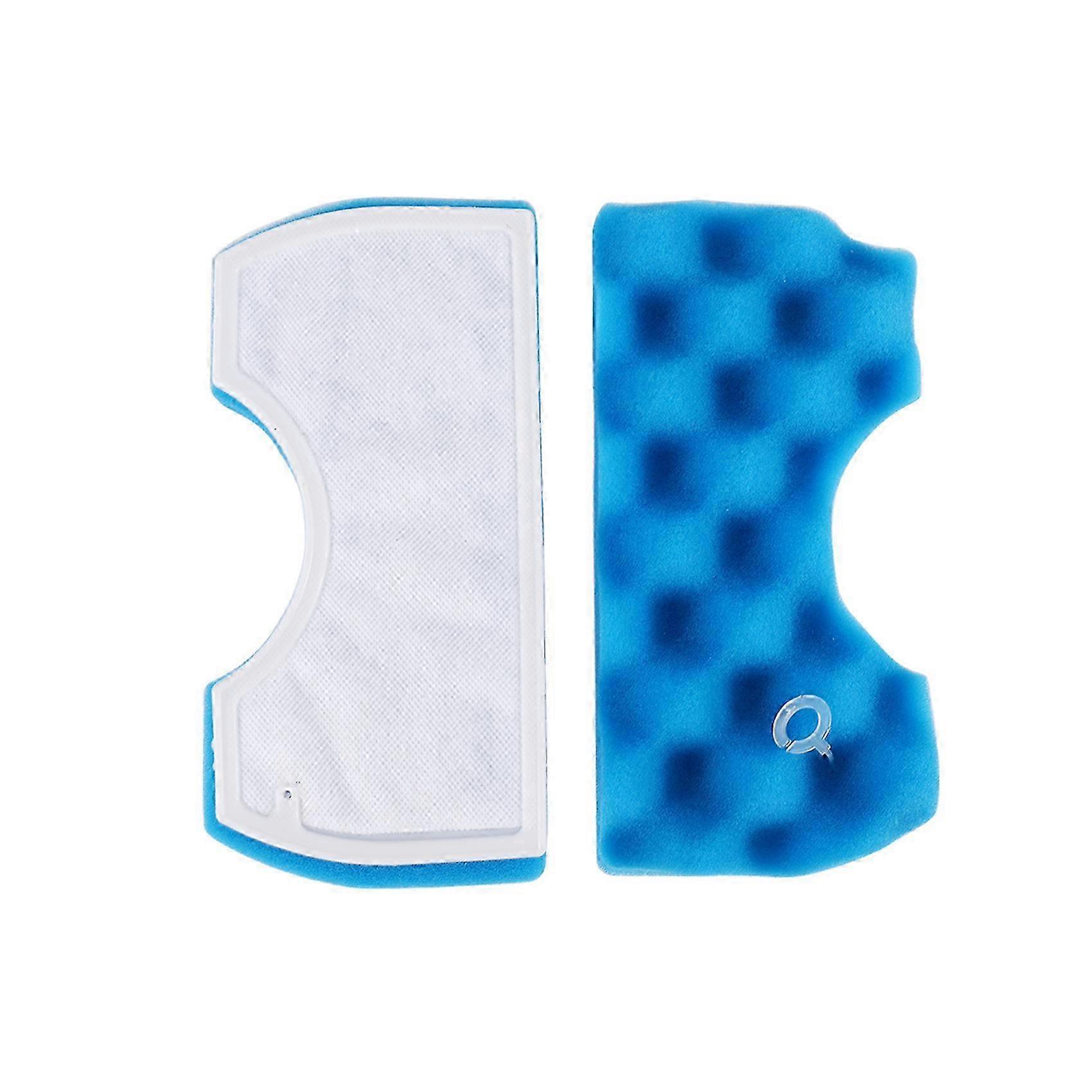 2-teiliges Blaues Schwammfilter-set Für Samsung Staubsauger Dj97-01040c Hwy