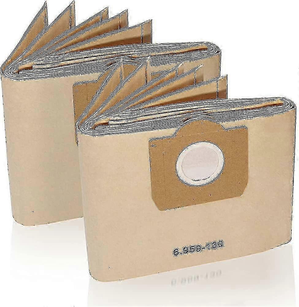 10 Stück Staubsaugerbeutel Für 6.959-130.0 Papierbeutel Für Staubsauger Wd3 Wd3p Edition 0618