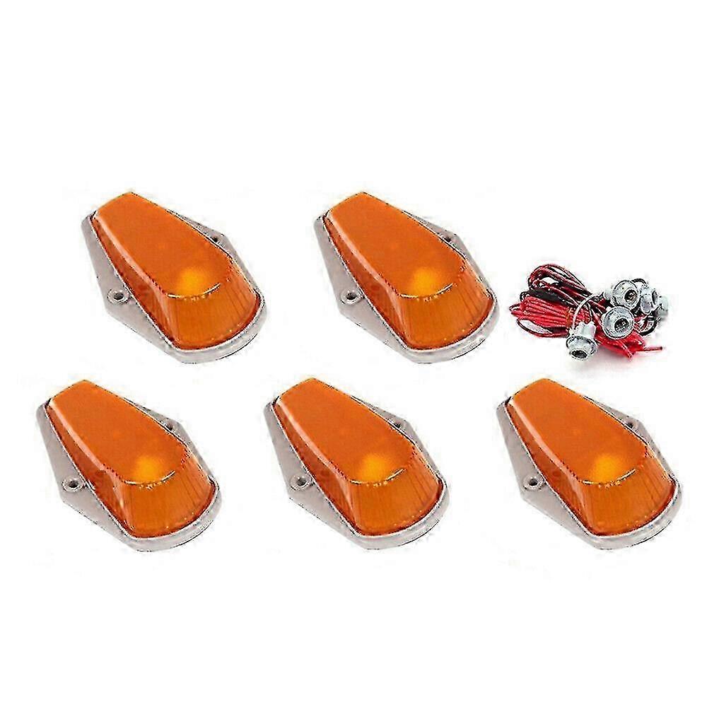 5er-pack Kabinenmarkierungsleuchte, Bernsteinfarbene Led-dachlaufleuchte, Kabinendachlaufleuchte S2024123081 Edition 0901