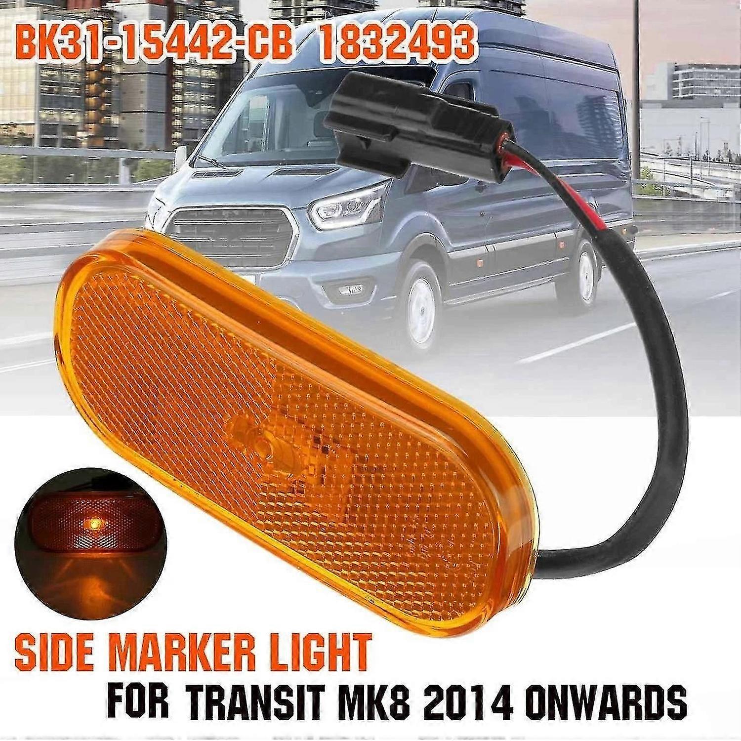 Gelbe Seitenmarkierungsleuchte Für Ford Transit Mk8 2014–2021 (teilenummer: 1832493 Bk31-15442-cb)