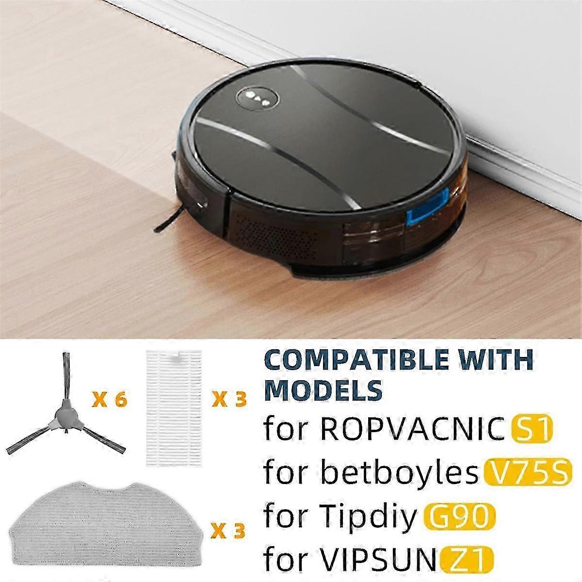 Zubehörset Für Ropvacnic S1, Tipdiy G90, Betboyles V75s, Vipsun Z1 Saugroboter (ersatzteile Wie Abgebildet) Szrh Av