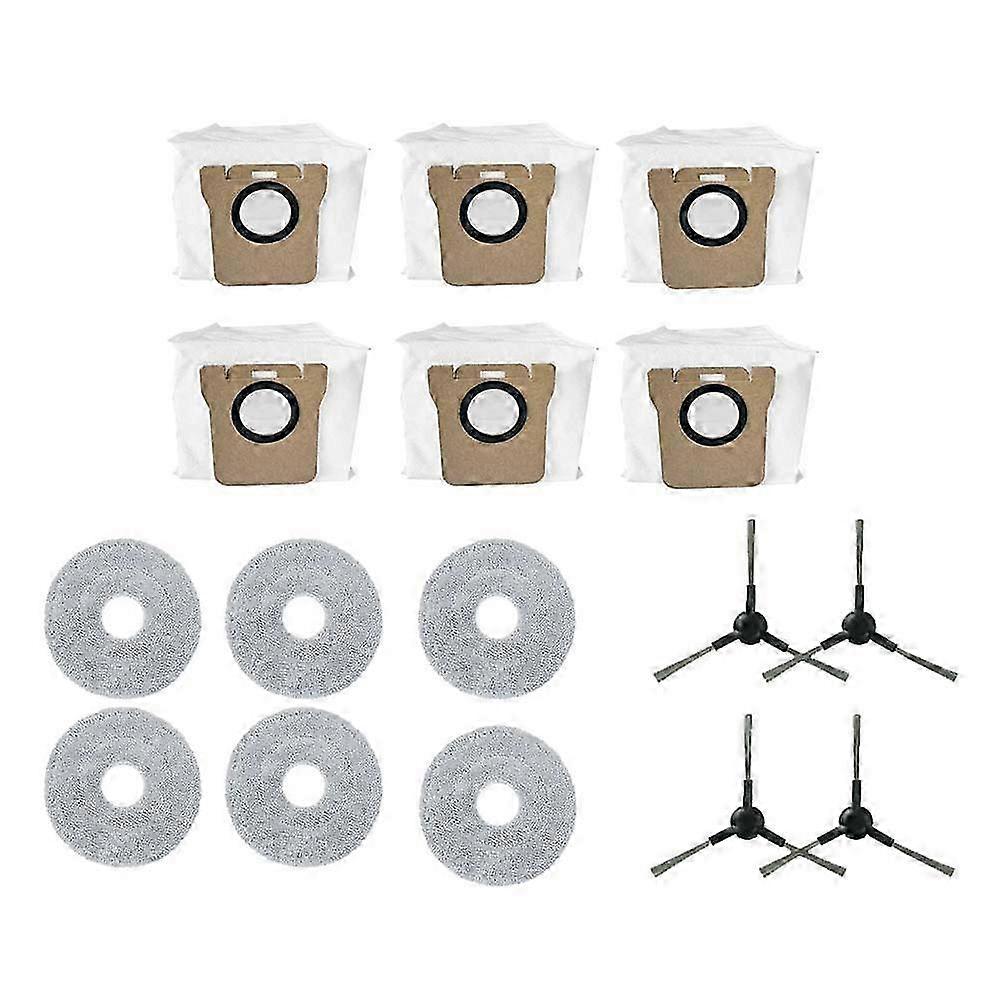 16-teiliges Zubehör Für Jonr P20 Pro Kehrmaschine: Hauptbürste, Seitenbürste, Filter, Lappen, Staubbeutel, Edition 0710