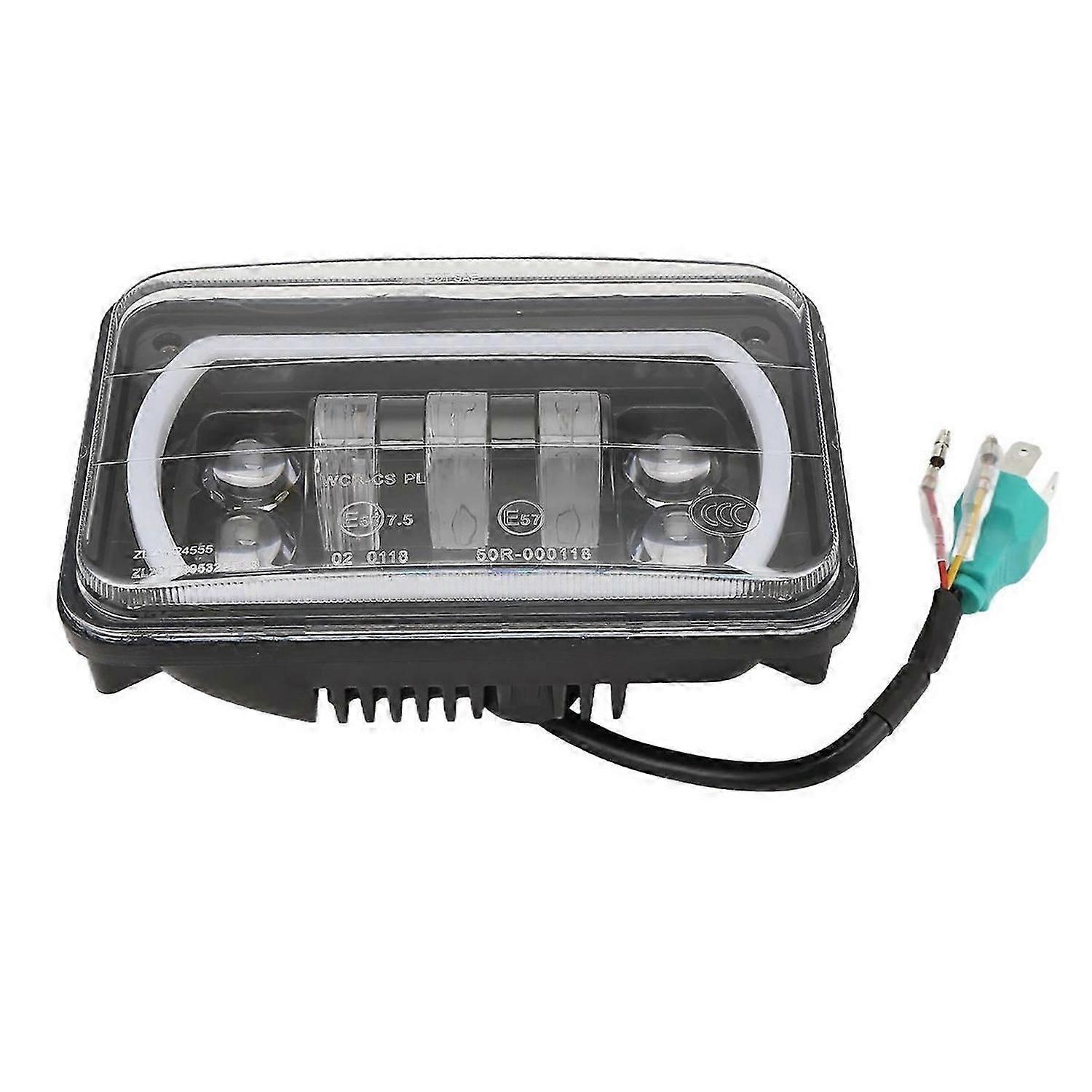 4x6 Zoll Led-scheinwerfer Mit Tagfahrlicht (drl), Kristallklares Fern- Und Abblendlicht, Tagfahrlicht Für Lkw