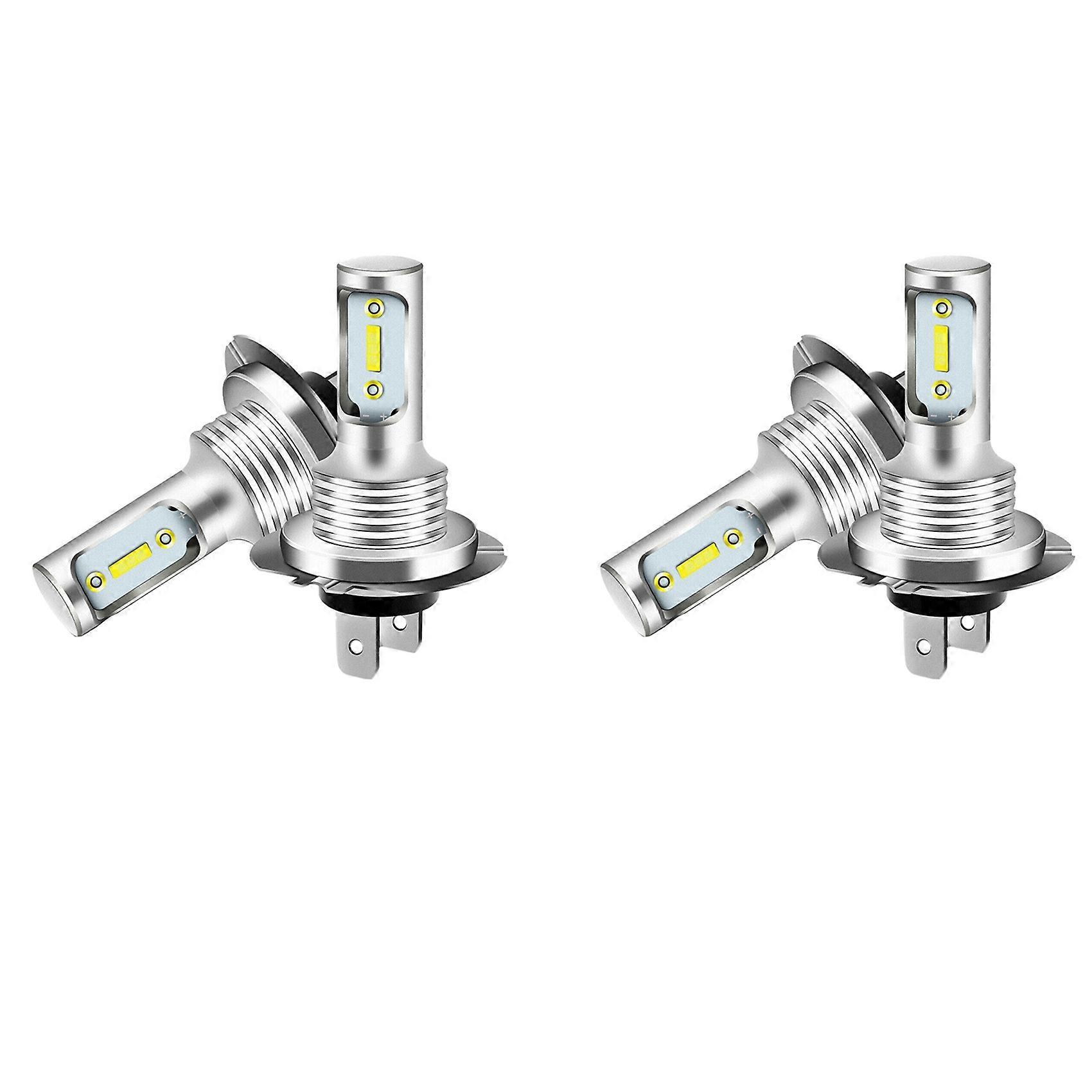 4x H7 Led-scheinwerfer 6000k Superweiß 110w 8000lm Scheinwerfer-kit Nebelscheinwerfer-lampen-kit Fern- Und Abblendlicht()