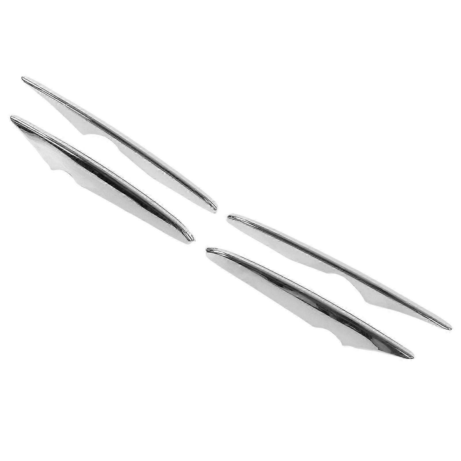 4-teiliges Set Nebelscheinwerfer-kühlergrill-spoilerblenden, Chrom-kühlergrill-spoilerblenden Als Ersatz Für Glc-klasse X253 Amg Line 2016–2019 Szrh Am