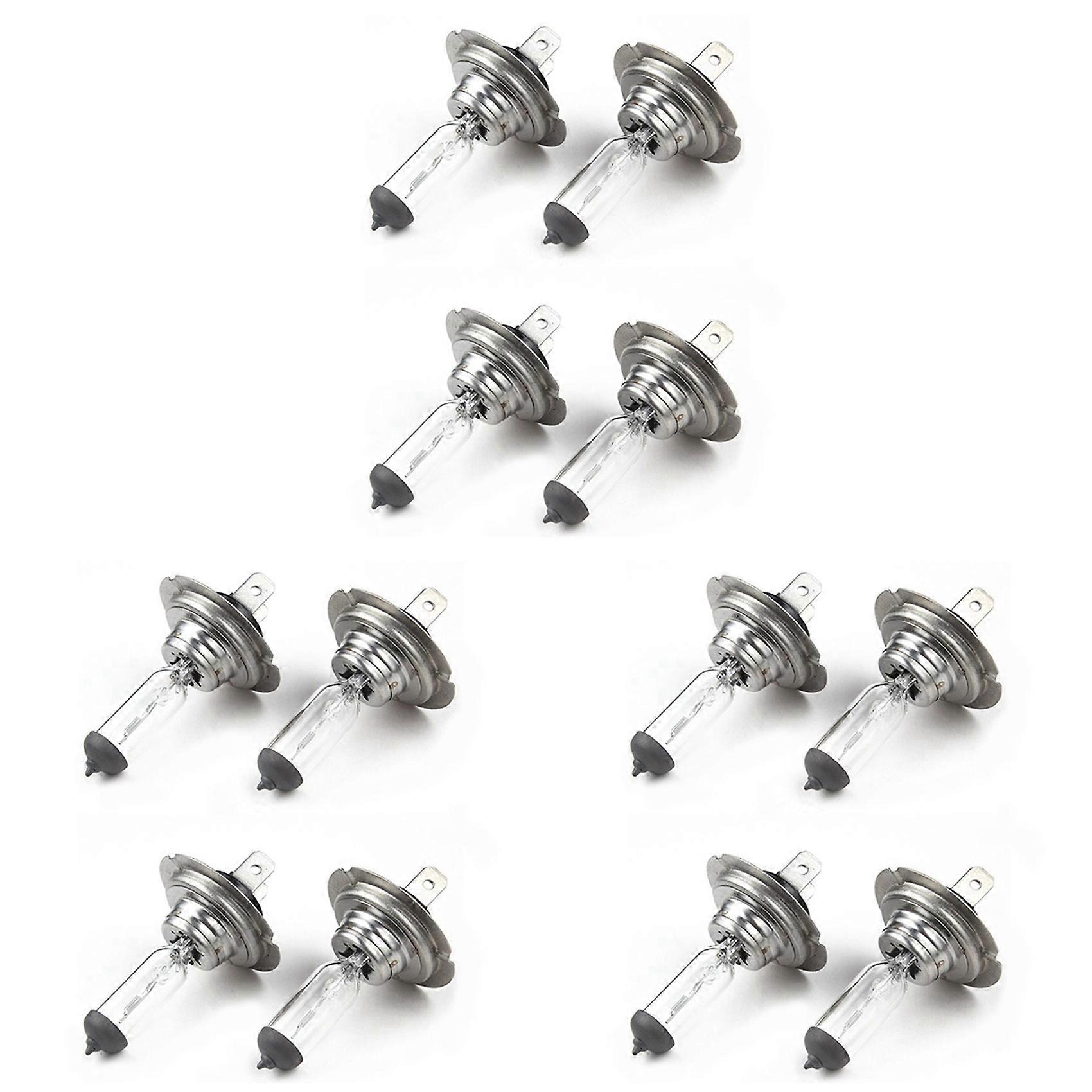 12 X H7 Autoscheinwerferlampen 12v / 55w Halogen Standardlampe