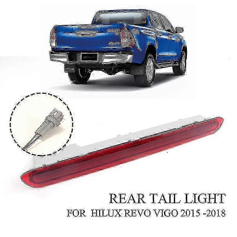 Dritte Bremsleuchte Für Toyota Hilux Revo 2015 2016 2017, Fahrzeugspezifisches Design, Zusätzliche Led-rückleuchte, Grau, Szrh Af