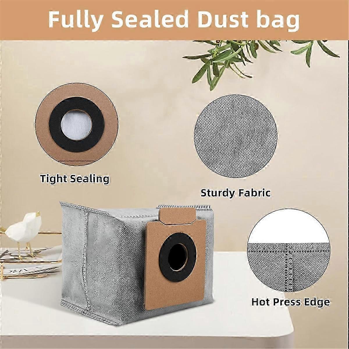 16er-pack Staubbeutel Für Die Selbstentleerende Station Des Eufy Clean X8 Pro / X10 Pro Omni Saugroboters, Große Kapazität (siehe Abbildung Szrh Am)