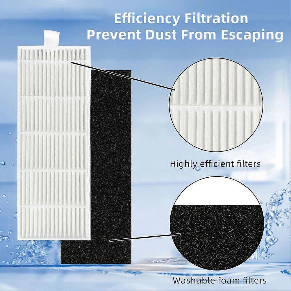 Passend Für Ilife Chuwi A4 A40 X432 A4s Walzen-hauptseitenbürste Hepa-filter-sieb / Amibot Spirit H2o Roboter-reinigungsset