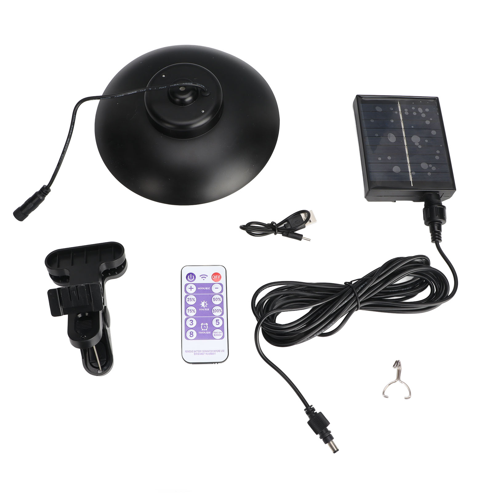 Solarbetriebene Led-lichterkette Für Sonnenschirme – Ip65 Wasserdicht, Fernbedienung, Warmes Licht, 12 Stunden Akkulaufzeit, Einfache Installation