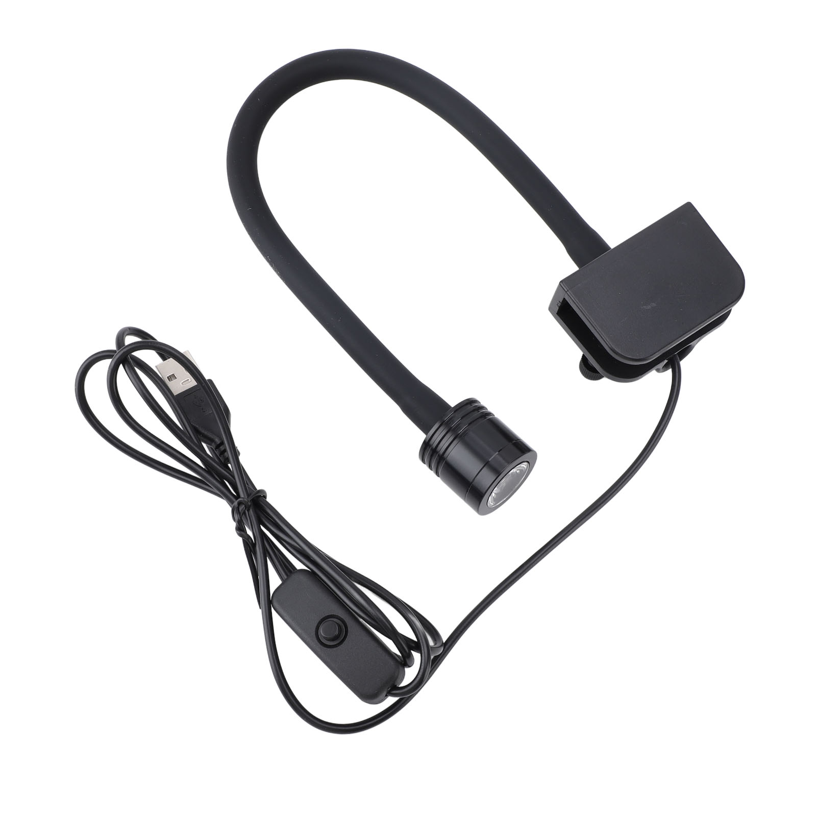 Toivize Led-aquarienleuchte, 360° Verstellbar, Zum Anklemmen, Warmweiß, Hohe Helligkeit, Usb-betrieben, Für Aquarien Von 11 Bis 23 Litern, Aluminium Und Silikon