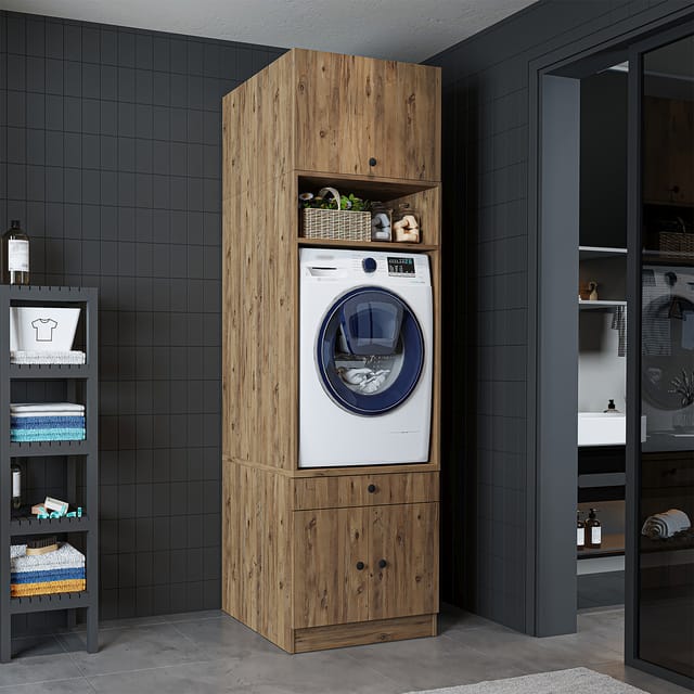 Roomart S1 Waschmaschinen-überbauschrank 65 Cm, Eiche