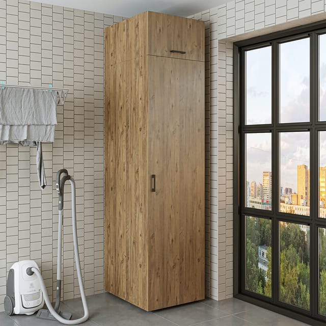 Roomart Waschmaschinenschrank 60 Cm, Eiche