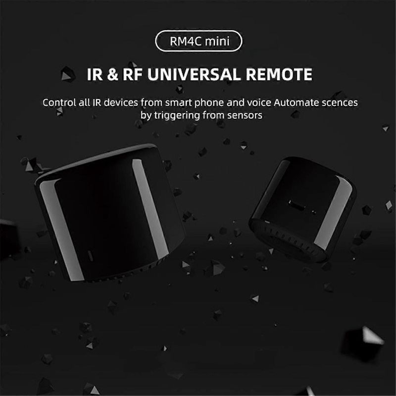 Broadlink Rm4c Mini Universalfernbedienung – Intelligente Wlan-ir-fernbedienung Mit Sprachsteuerung Über Alexa Und Google