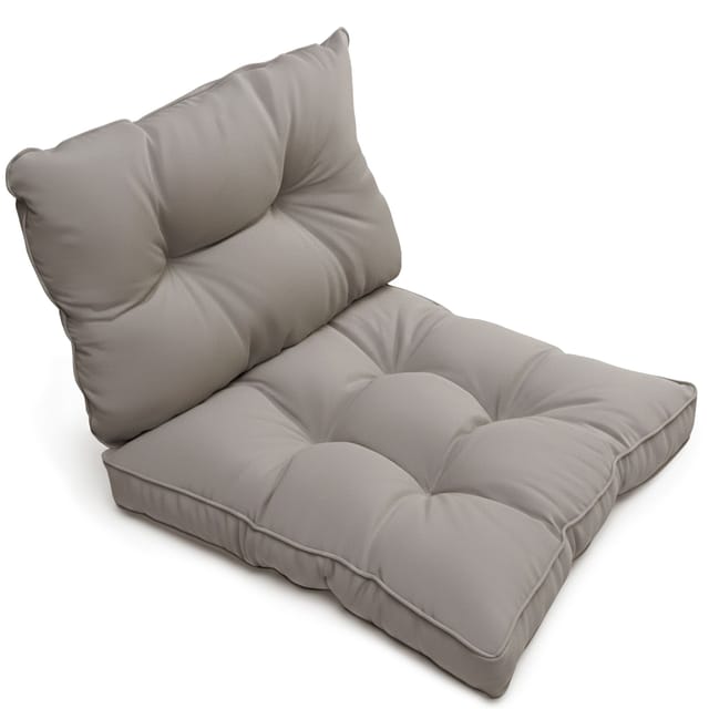 Outdoor Loungekissen Flair, 50x40cm, 50x50cm, Graphitgrau