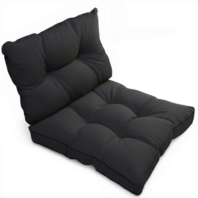 Outdoor Loungekissen Flair, 70x40cm, 70x70cm, Graphitgrau