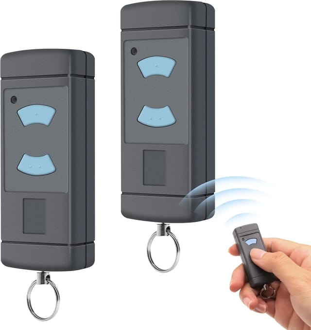Kompatible Hörmann 868-mhz-fernbedienungen – Hse2-868, Hsm4-868, Hs4-868 Garagentor-fernbedienungen, 2 Kanäle, 2er-pack
