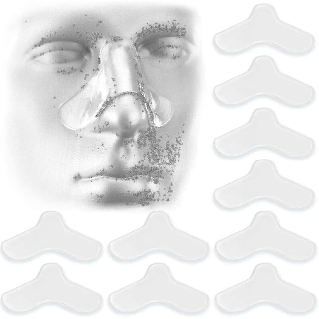 Crea 10 Pack Nasal Pads For Cpap Mask - Cpap Nose Pads - Cpap Supplies For Cpap Machine