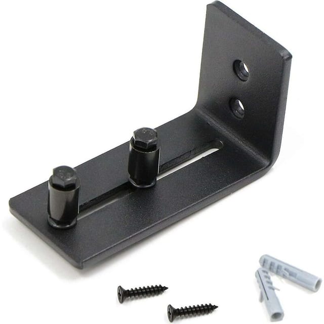 Crea Rolling Guide For Sliding Door - With 2 Rollers - For Sliding Doors - Black