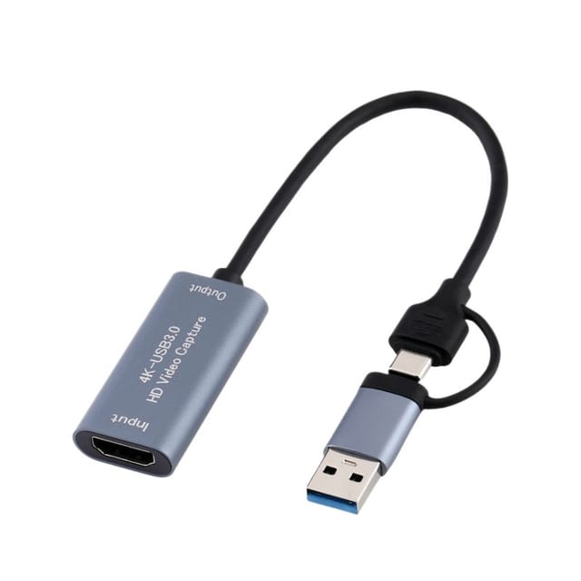 Multiplattform-usb-3.0-videoaufnahmekarte Mit Unterstützung Für Zwei 2k-50-fps-eingänge, Geeignet Für Gamer Und Content-ersteller Und Kompatibel Mit Hdmi-spielkarten.