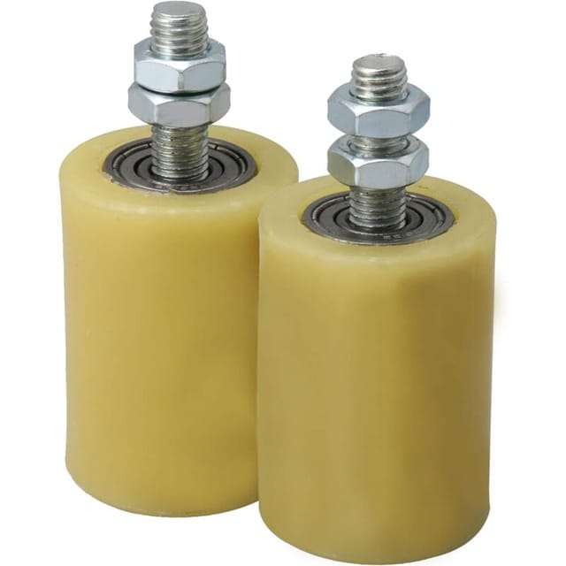 [neuwertig]m12 50 X 70 Mm Stahlrollenlager Pp-führungsrolle Mit 6201 Lagereinsatz Für Elektrische Tore, 2er-pack