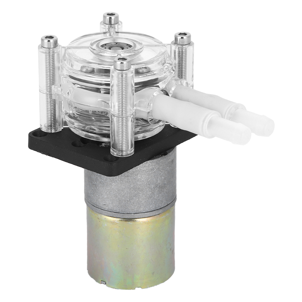 Selbstgebaute Schlauchdosierpumpe Mit Peristaltik Für Chemische Analysen Im Aquarienlabor (schwarz, 12 V, 2 X 4)