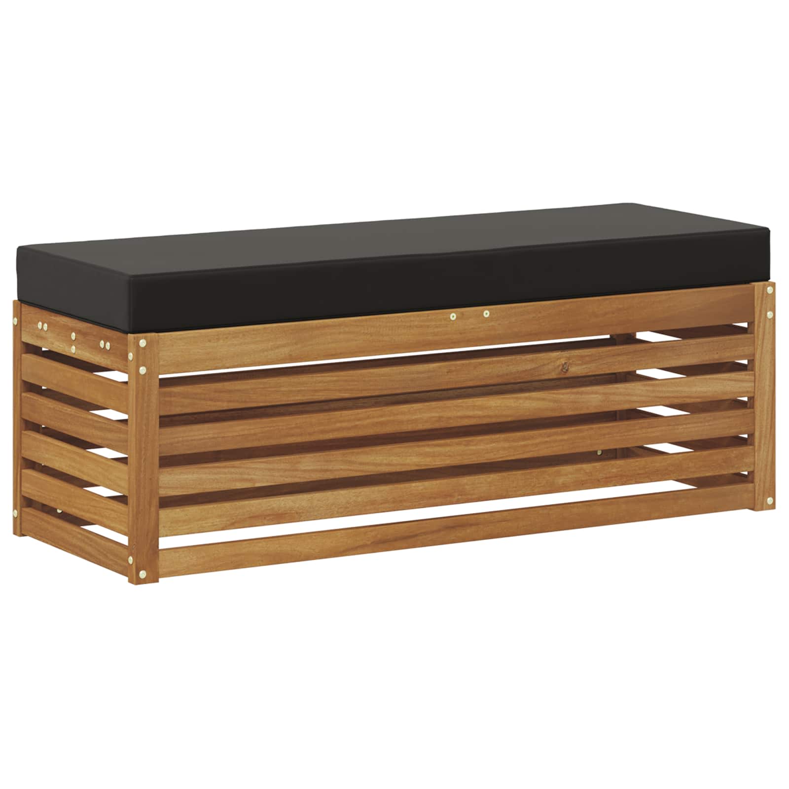 Maison Exclusive - Outdoor Hocker Bank Massivholz Akazie Natur
