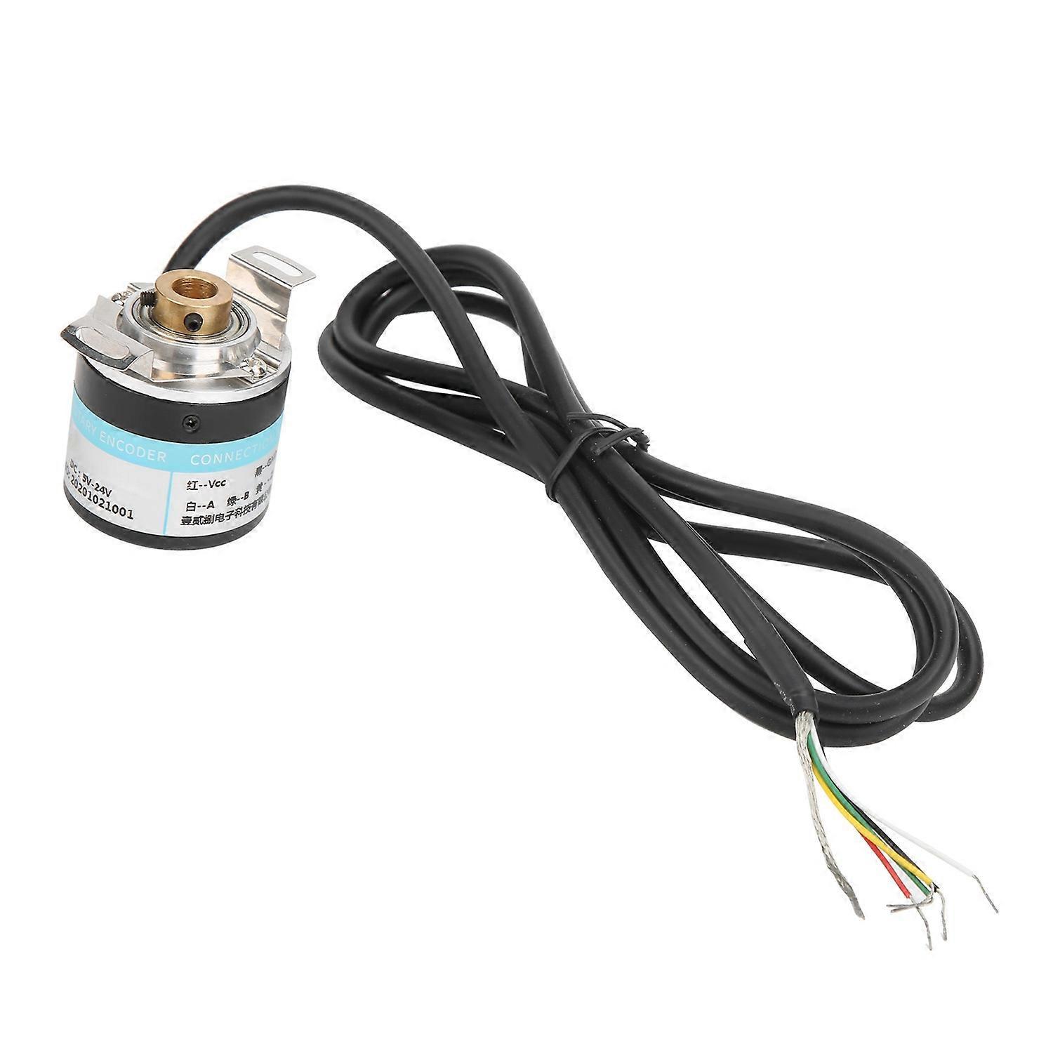 Abz-encoder Inkremental-drehstrommotor Mit Halbhohler Welle, 6 Mm, 524 V Dc (c38s6g5400zg24n)