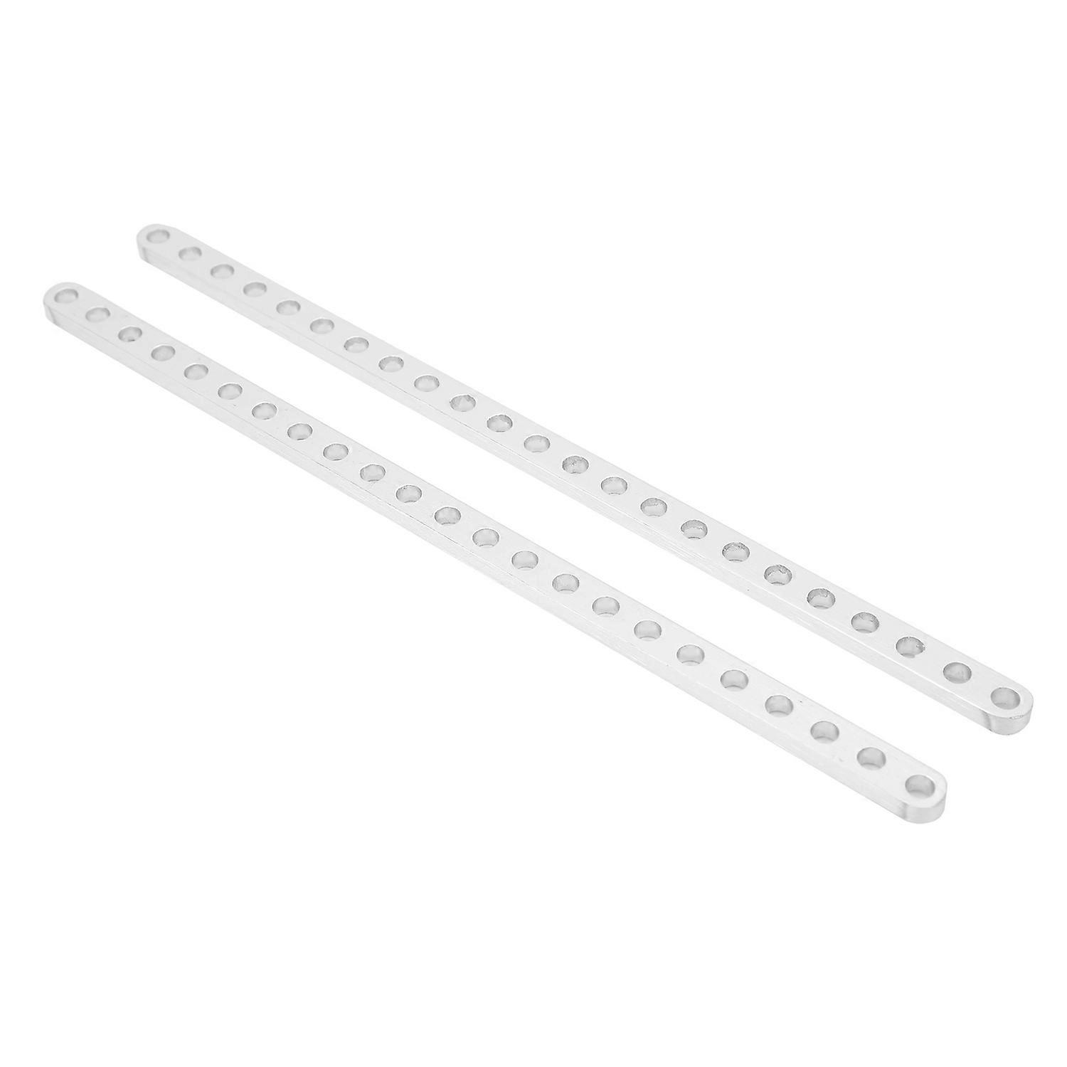 2 Stück Aluminium-flachträger Mit 23 Löchern, Roboterzubehör, 4 X 8 X 184 Mm, 3102-0023-0184