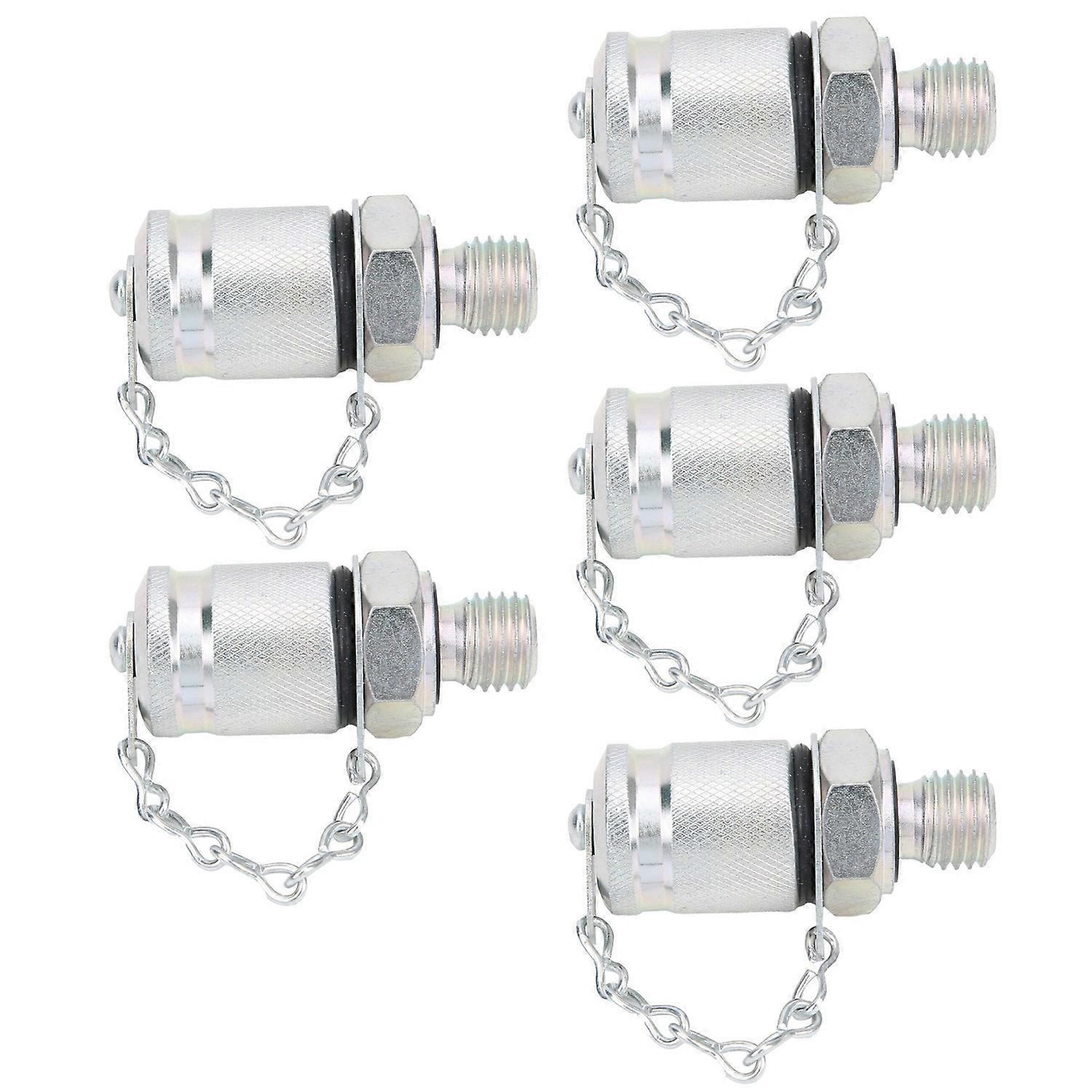 5 Stück Hydraulikprüfadapter Gewindeprüfkupplungen Druckmessung Pt/pptm12 X 1,5