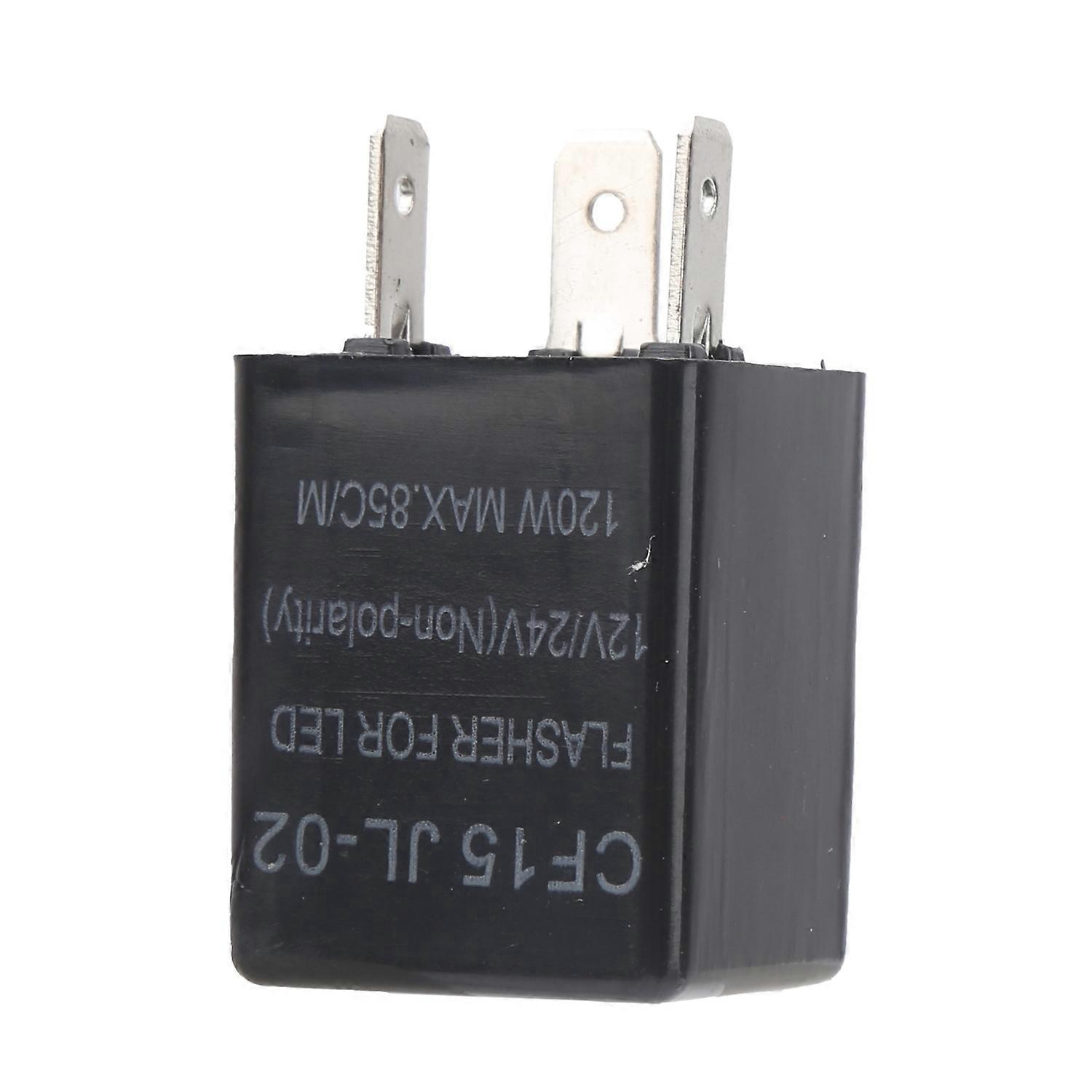 Led-blinker, Polaritätsunabhängig, 12 V/24 V, Universell, Abs, Normalerweise Offen, Blinkrelais Cf15 Jl-02