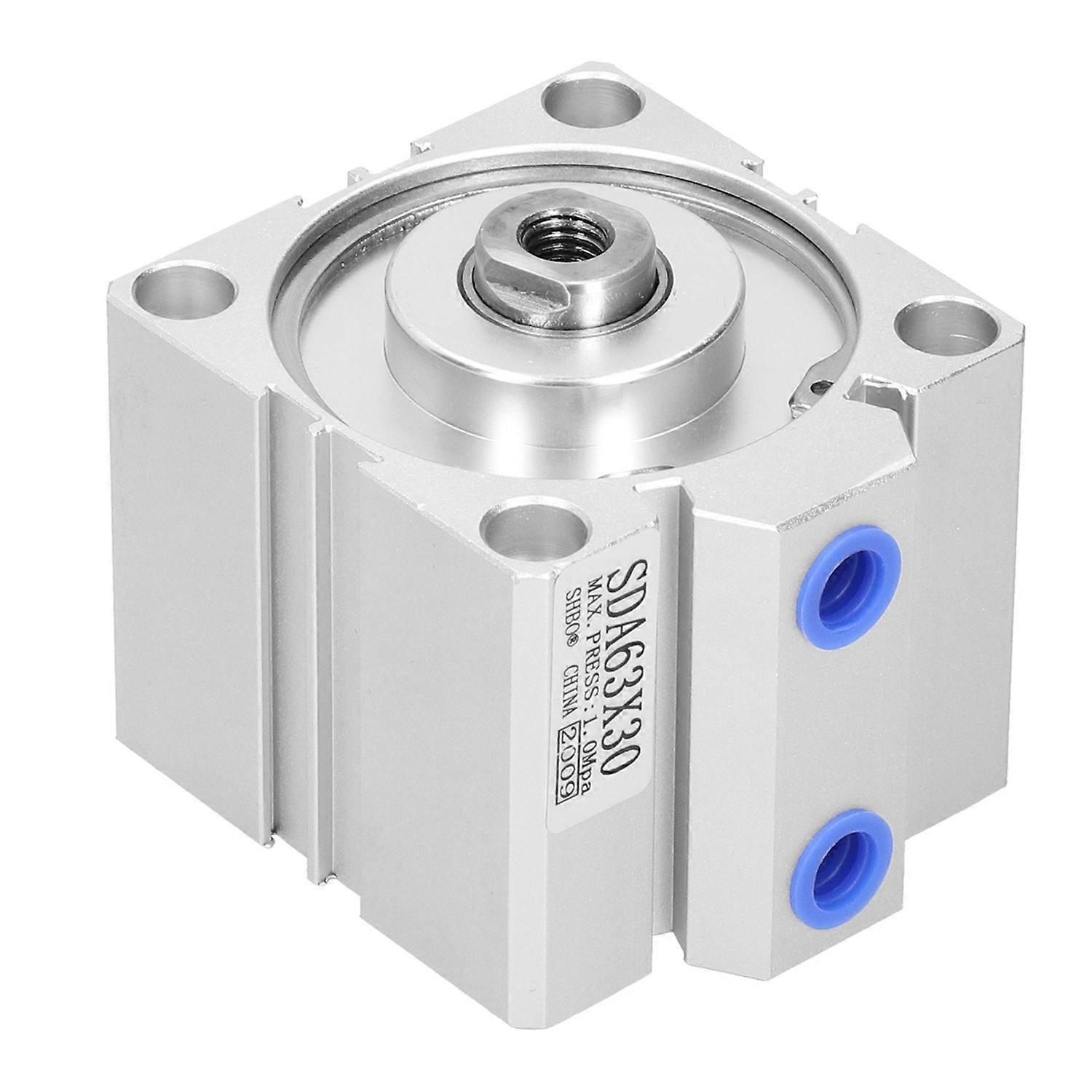 Pneumatikzylinder, Dünnwandig, Doppeltwirkend, Aluminium, Hardware-ausrüstung, Sda63x30 Bohrung