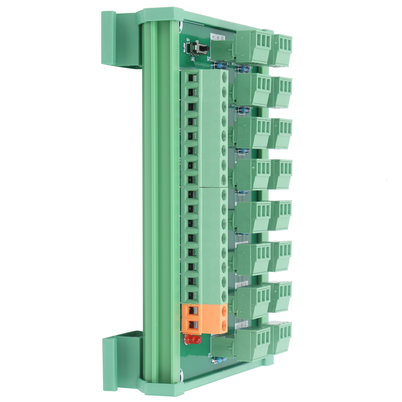 Klemmenblock 3-draht 16-kanal Datenerfassungskarte Kp-16l-gther C 0,5a Für 20-26awg